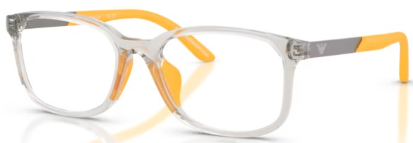  Emporio Armani EK3008U Eyeglasses Youth Kids Boy's Full Rim Pillow Shape 