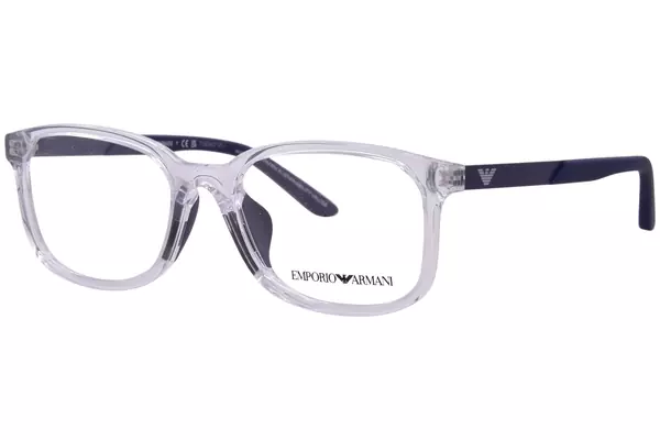  Emporio Armani EK3008U Eyeglasses Youth Kids Boy's Full Rim Pillow Shape 