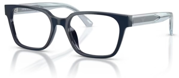  Emporio Armani EK3013U Eyeglasses Youth Kids Boy's Full Rim Rectangle Shape 