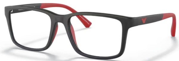  Emporio Armani EK3203 Eyeglasses Youth Kids Boy's Full Rim Pillow Shape 