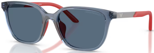  Emporio Armani EK4006U Sunglasses Youth Kids Boy's Pillow Shape 