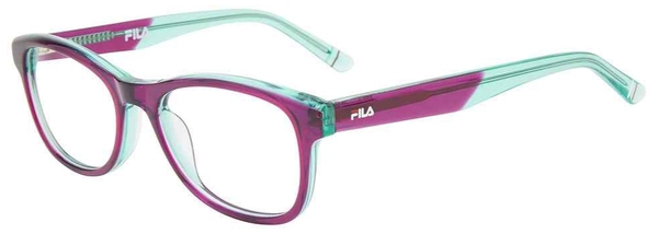  Fila VF9457 Eyeglasses Youth Kids Girl's Full Rim Square Shape 