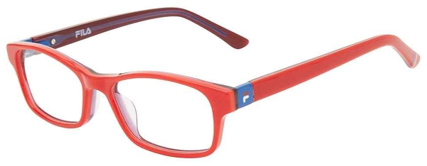  Fila VF9463 Eyeglasses Youth Kids Girl's Full Rim Rectangle Shape 