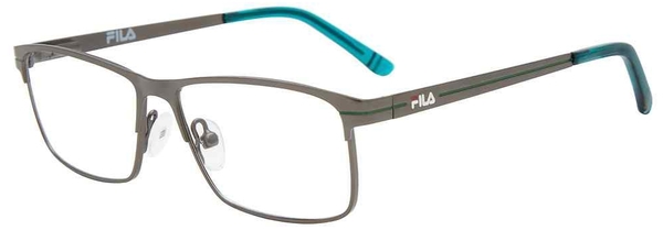  Fila VFI152 Eyeglasses Youth Kids Boy's Full Rim Square Shape 