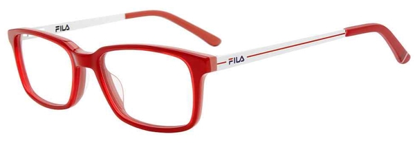 Fila VFI153 Eyeglasses Youth Kids Boy's Full Rim Square Shape 