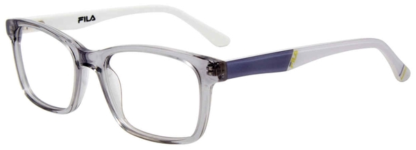  Fila VFI284 Eyeglasses Youth Kids Boy's Full Rim Square Shape 