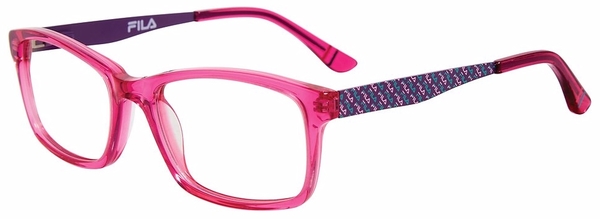 Fila VFI288 Eyeglasses Youth Kids Girl's Full Rim Square Shape