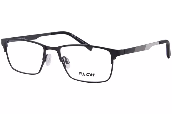  Flexon J4022 Eyeglasses Youth Kids Boy's Full Rim Rectangle Shape 