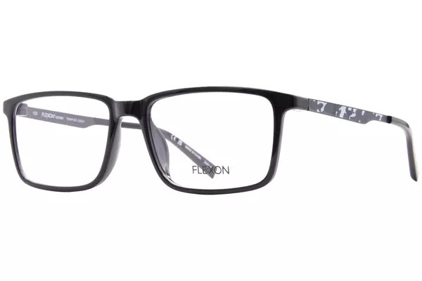 Flexon J4023 Eyeglasses Youth Kids Boy's Full Rim Rectangle Shape