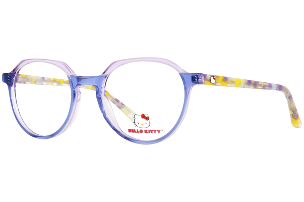 Hello Kitty HK-366 Eyeglasses Youth Girl's Full Rim Oval Shape