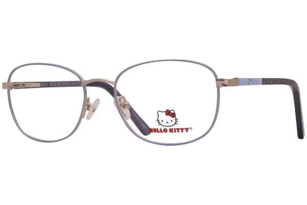  Hello Kitty HK323 Eyeglasses Youth Girl's Full Rim Oval Optical Frame 