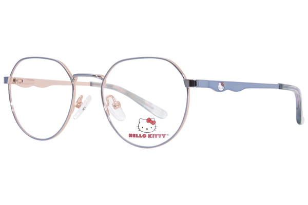  Hello Kitty HK359 Eyeglasses Youth Kids Full Rim Round Shape 