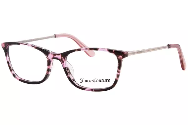 Juicy Couture JU-317 Eyeglasses Youth Kids Girl's Full Rim Rectangle Shape
