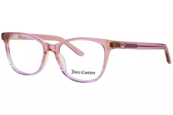 Juicy Couture JU-962 Eyeglasses Youth Kids Full Rim Rectangle Shape