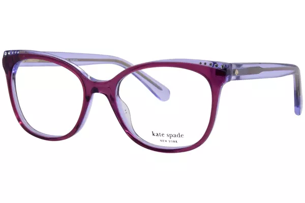 Kate Spade Mackinley Eyeglasses Youth Kids Girl's Full Rim Square Shape