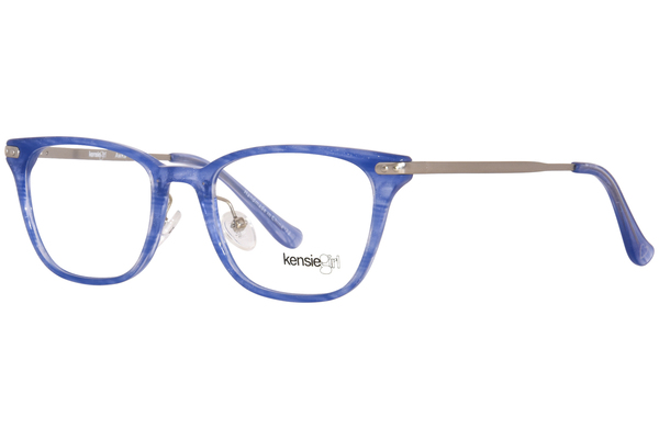 Kensie Awks Eyeglasses Youth Girl's Full Rim Square Shape