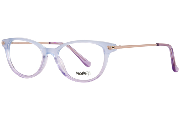  Kensie Hoodie Eyeglasses Youth Girl's Full Rim Cat Eye 