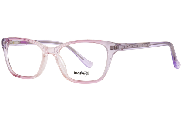  Kensie Rebellious Eyeglasses Youth Girl's Full Rim Square Shape 