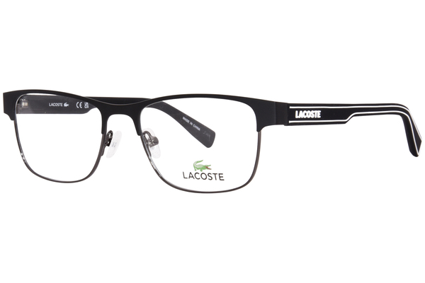  Lacoste L3111 Eyeglasses Youth Kids Boy's Full Rim Rectangle Shape 