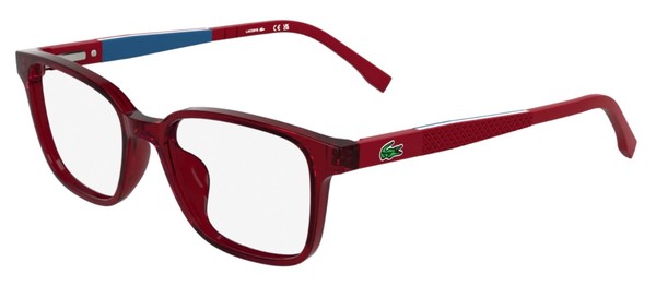 Lacoste L3661 Eyeglasses Youth Kids Boy's Full Rim Rectangle Shape 