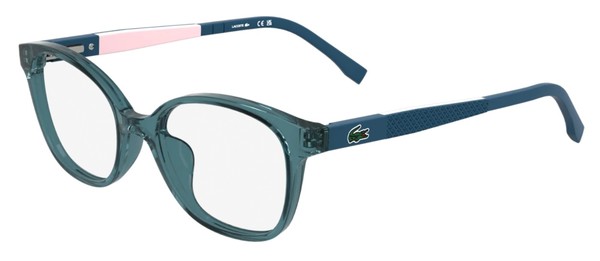  Lacoste L3662 Eyeglasses Youth Kids Girl's Full Rim Rectangle Shape 
