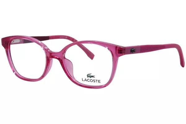  Lacoste L3662 Eyeglasses Youth Kids Girl's Full Rim Rectangle Shape 