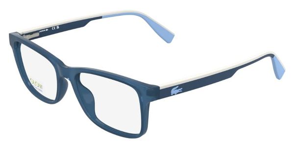  Lacoste L3665 Eyeglasses Youth Kids Boy's Full Rim Rectangle Shape 