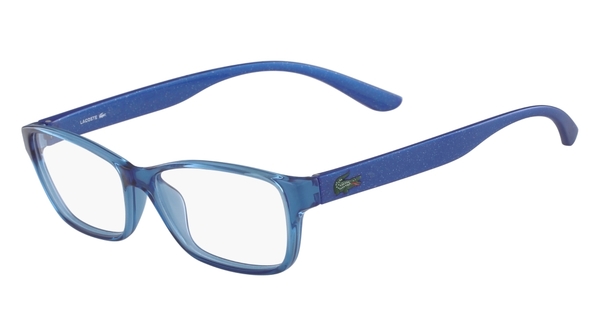  Lacoste L3803B Eyeglasses Youth Kids Girl's Full Rim Rectangle Shape 