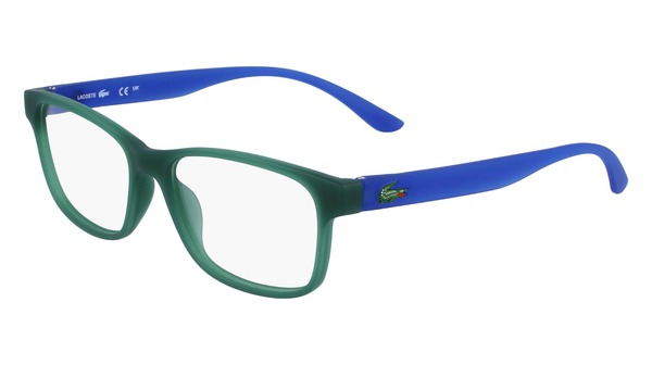 Lacoste L3804B Eyeglasses Youth Kids Full Rim Rectangle Shape