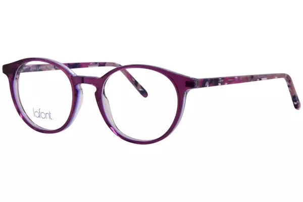 Lafont Fox Eyeglasses Youth Kids Girl's Full Rim Oval Shape