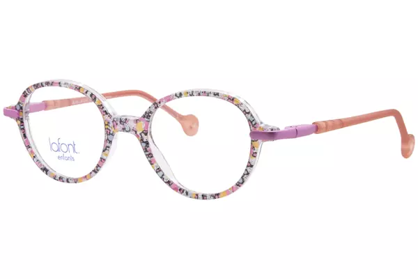  Lafont Ice-Cream Eyeglasses Youth Kids Full Rim Round Shape 