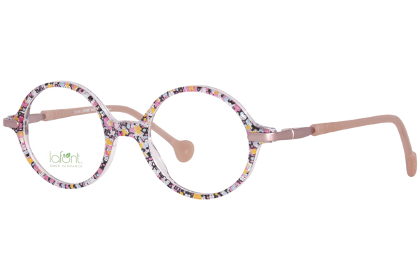  Lafont Micmac Eyeglasses Youth Kids Girl's Full Rim Round Shape 