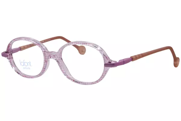  Lafont Paris Cirque Eyeglasses Youth Kids Girl's Full Rim Round Shape 