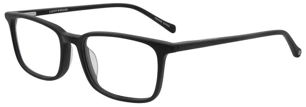 Lucky Brand D811 Eyeglasses Youth Kids Boy's Full Rim Rectangle Shape