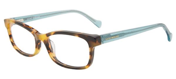  Lucky Brand VLBD727 Eyeglasses Frame Youth Girl's Full Rim Rectangular 