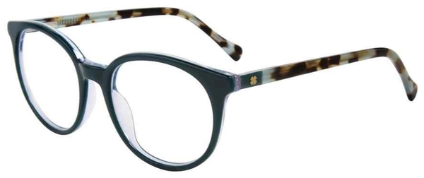  Lucky Brand VLBD731 Eyeglasses Youth Kids Girl's Full Rim Round Shape 