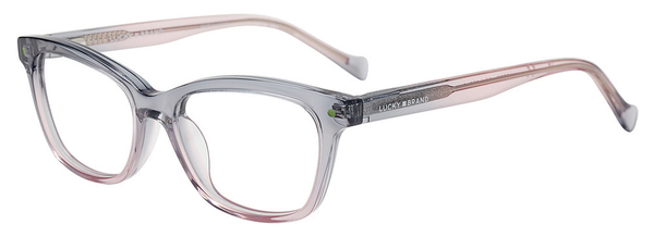  Lucky Brand VLBD738 Eyeglasses Youth Kids Girl's Full Rim Cat Eye 