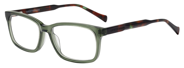 Lucky Brand VLBD834 Eyeglasses Youth Kids Boy's Full Rim Rectangle Shape 