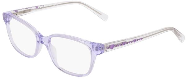 Marchon M-7507 Eyeglasses Youth Kids Girl's Full Rim Rectangle Shape