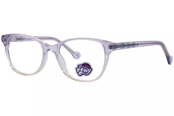  My Little Pony Fashionista Eyeglasses Youth Kids Girl's Full Rim Round Shape 