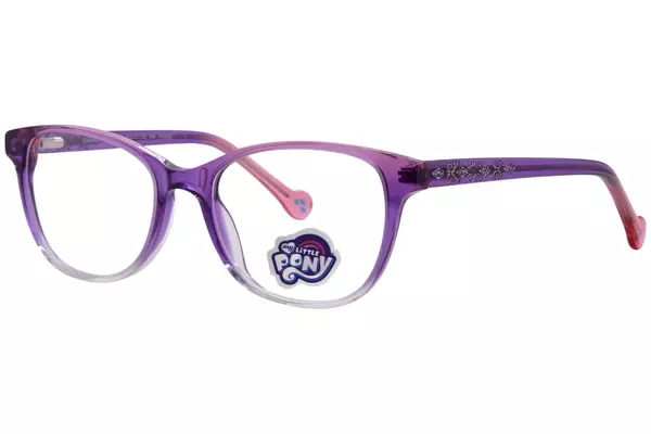 My Little Pony Fashionista Eyeglasses Youth Kids Girl's Full Rim Round Shape