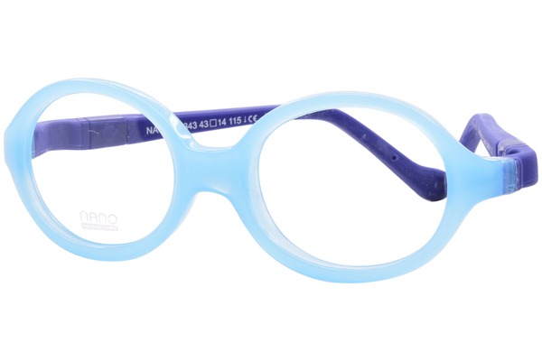  Nano Vista Baby-Bunny-3.0 NAO400 Eyeglasses Youth Kids Full Rim Oval Shape 