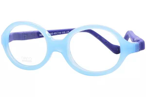  Nano Vista Baby-Bunny-3.0 NAO400 Eyeglasses Youth Kids Full Rim Oval Shape 