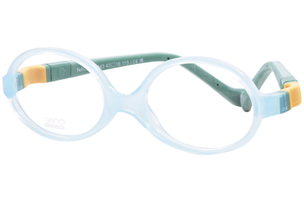  Nano Vista Baby-Cub-3.0 NAO404 Eyeglasses Youth Kids Full Rim Oval Shape 
