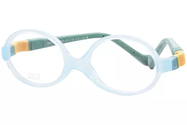  Nano Vista Baby-Cub-3.0 NAO404 Eyeglasses Youth Kids Full Rim Oval Shape 