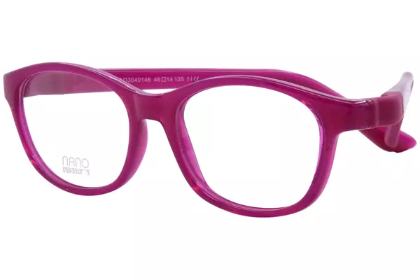  Nano Vista Camper-3.0 NAO304 Eyeglasses Youth Kids Full Rim Rectangle Shape 
