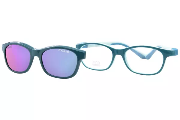  Nano Vista Camper-SC-3.0 NAO304 Eyeglasses Youth Kids Full Rim w/Clip-On 