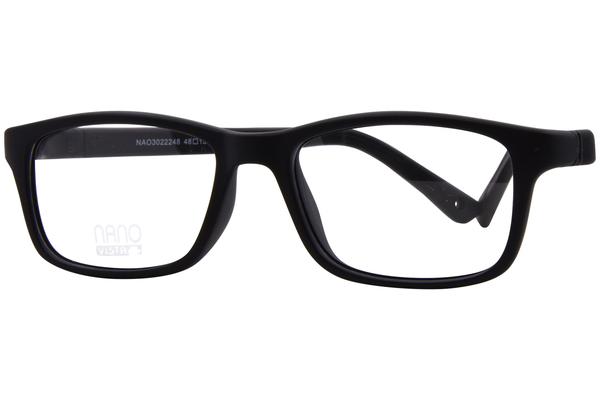  Nano Vista Crew-3.0 NAO302 Eyeglasses Youth Kids Full Rim Rectangle Shape 