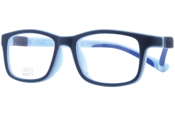 Nano Vista Crew-3.0 NAO302 Eyeglasses Youth Kids Full Rim Rectangle Shape