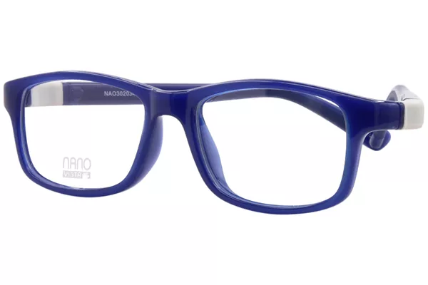 Nano Vista Crew-3.0 NAO302 Eyeglasses Youth Kids Full Rim Rectangle Shape